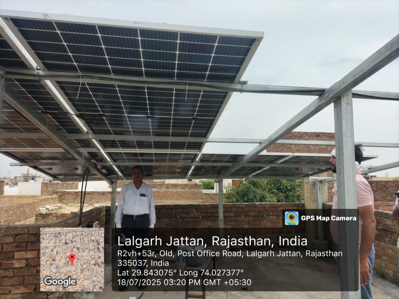 Lalgarh Jattan, Rajasthan, Home installation