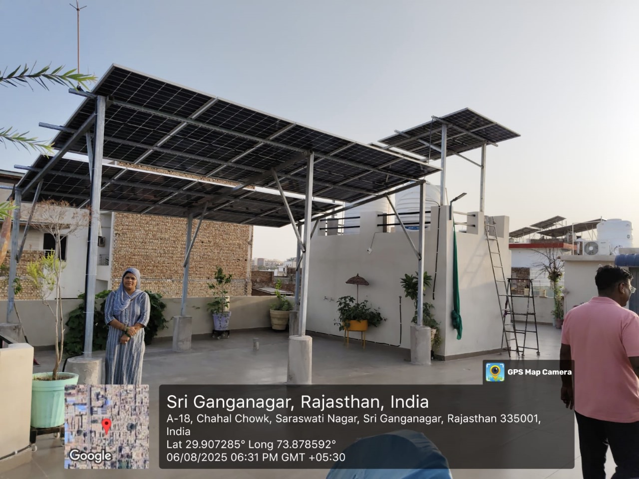 Sri Ganganagar, Rajasthan Home installation