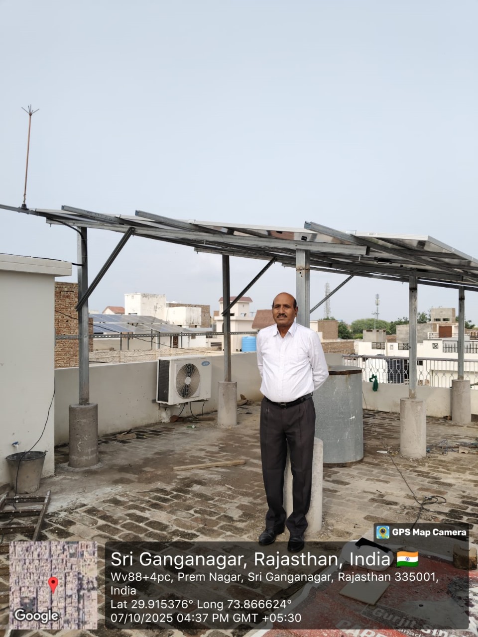 Sri Ganganagar, Rajasthan, Home installation