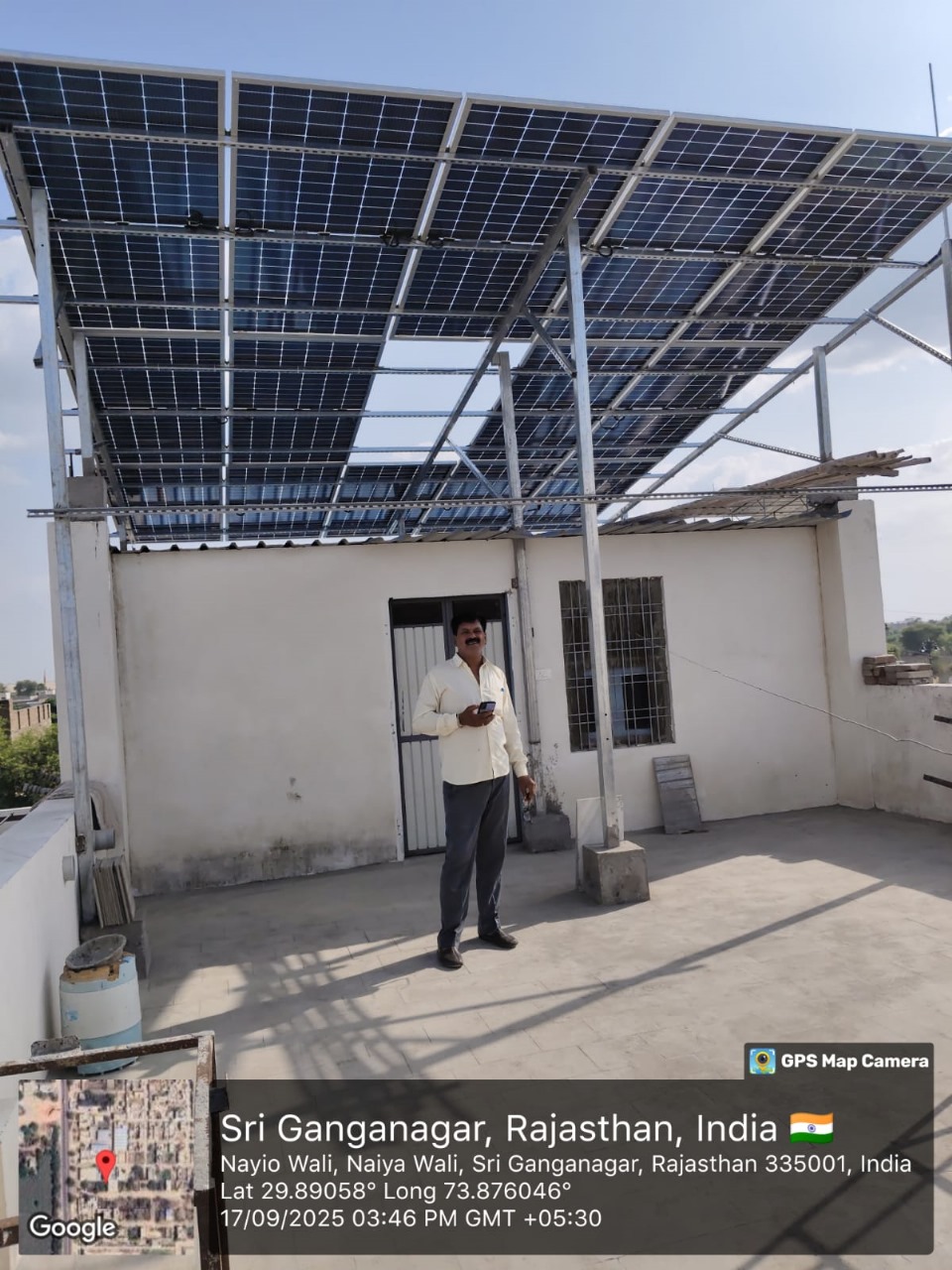 Sri Ganganagar, Rajasthan, Home installation