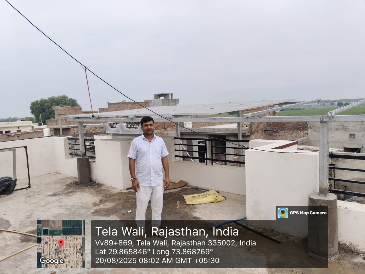 Tela Wali, Rajasthan, Home installation