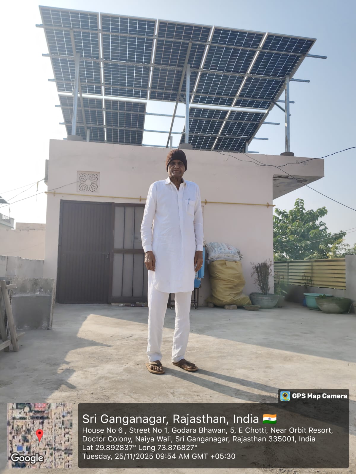 Sri Ganganagar, Rajasthan, home installation