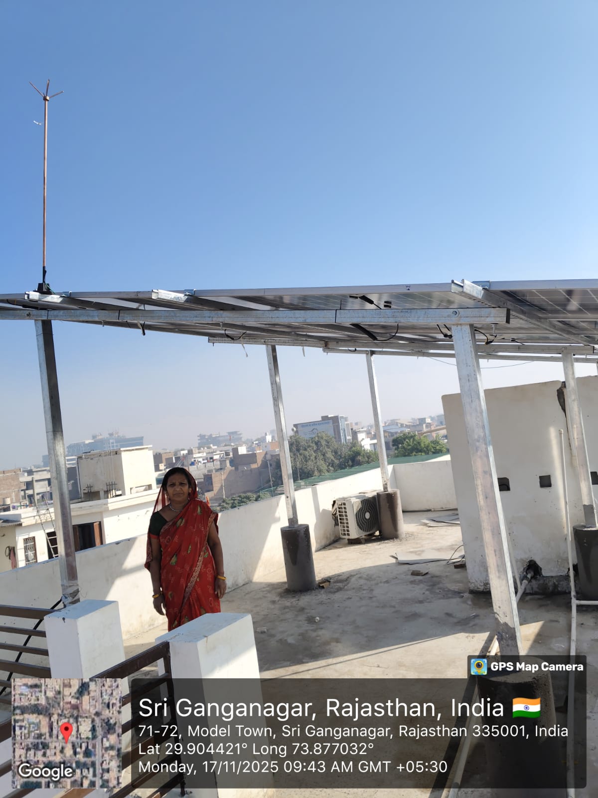 Sri Ganganagar, Rajasthan, Home installation